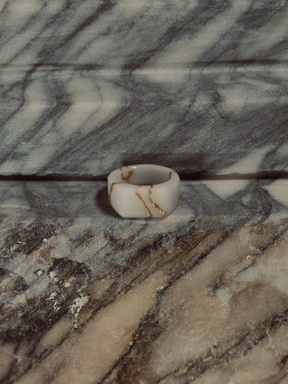 Anelli In Statuario | Oro Zecchino 22 Carati