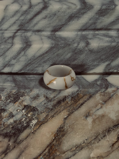 Anelli In Statuario | Oro Zecchino 22 Carati