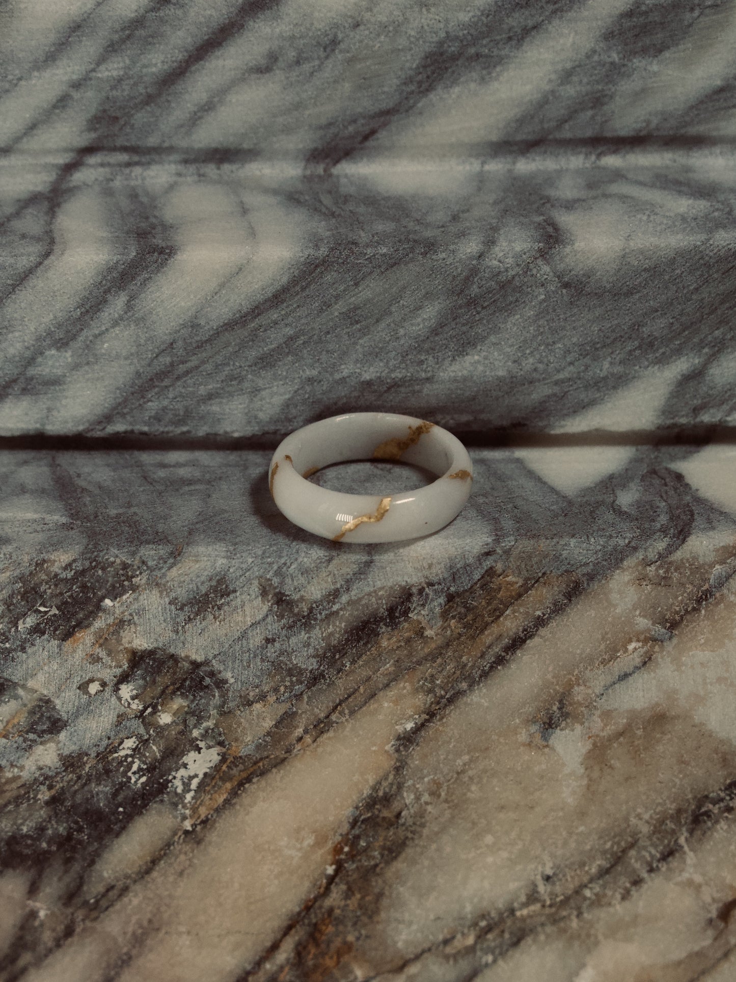 Anelli In Statuario | Oro Zecchino 22 Carati