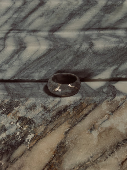 Anelli in Bardiglio | Oro Bianco