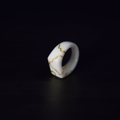 Anelli In Statuario | Oro Zecchino 22 Carati